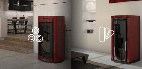Stufe a legna e pellet della Collection 2019/2020