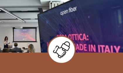 La fibra ottica come leva del Made in Italy: Moretti Design racconta l’evento Open Fiber